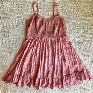 Torrid Summer Dress Pink Bandana Print Sleeveless